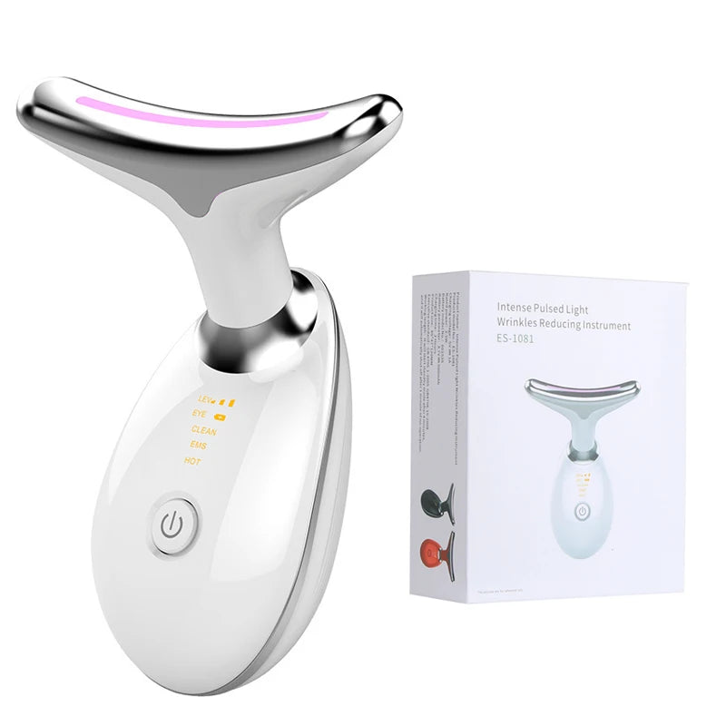 Neck Facial Lifting Device Skin Tightening Anti Wrinkle EMS Microcurrent Face Massager Double Chin Remover Skin Care Beauty Tool